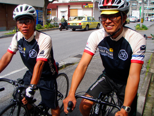 サイクルワークス合同会社メッセンジャーの二人